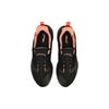 Li Ning Crazy Run Lightweight Shock Absorbing Running Shoes Women sneaker Black Orange ARHP022-4
