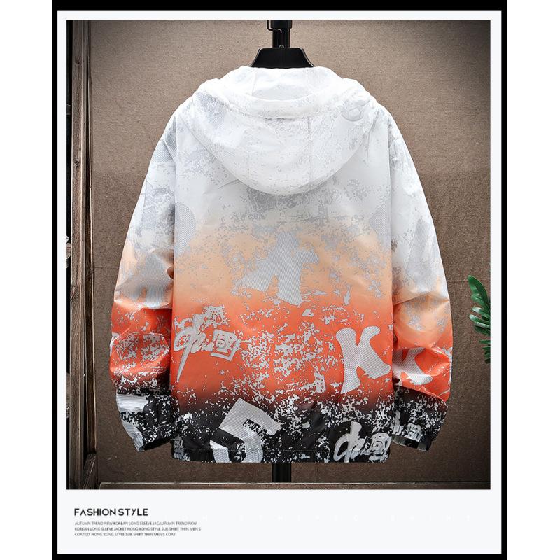 Sun protection clothing men's summer thin section breathable ice