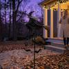 Decorazione Giardino Halloween Strega Girandola, Arte per Cortile Metallo Esterno Palo Fantasioso, Girandola Volante per Prato Patio Sentiero Decorazioni Autunnali