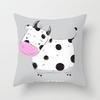 Cute Unicorn Cushion Cover Cartoon Animal Cat Flamingo Polyester Throw Pillow Case Cover Elephant Unicorn Decoration Pillowcases