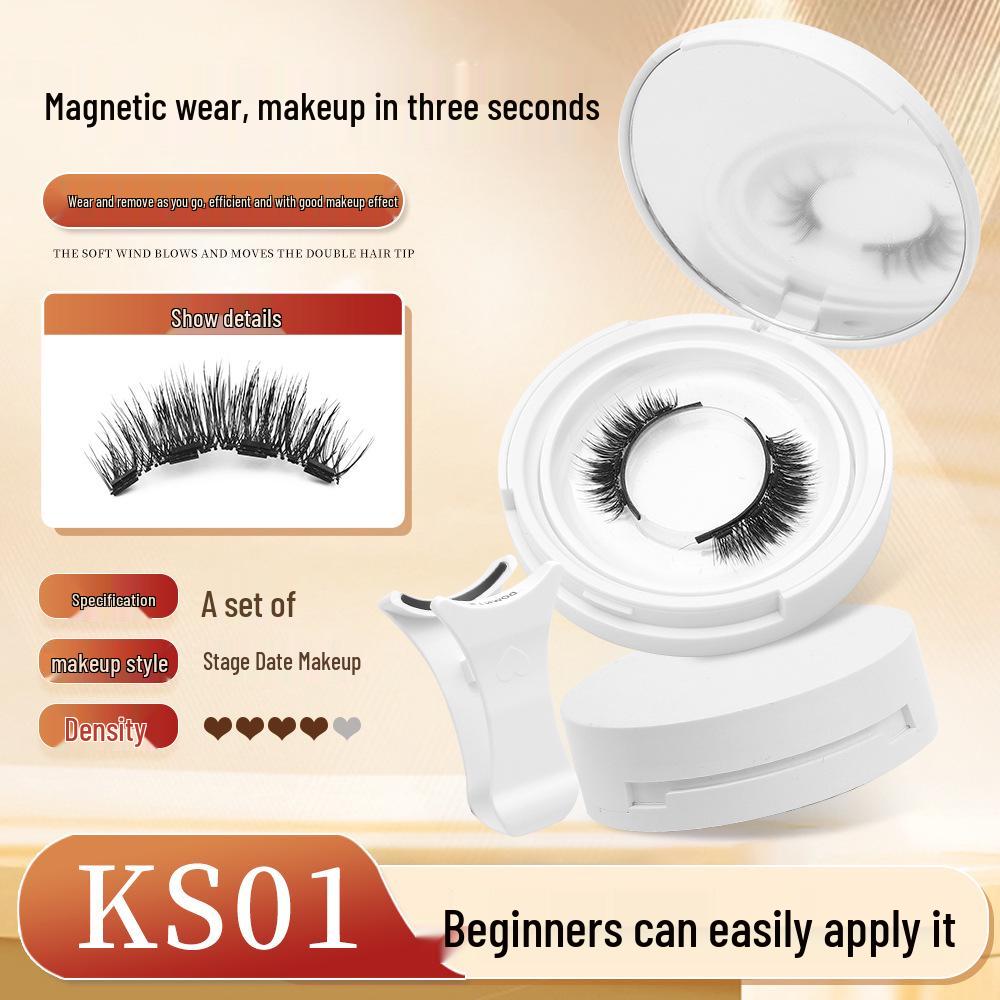 

Магнитные накладные ресницы Little Devil - Натуральные, Без клея, Многоразовые, Долговечные Magnetic Eyelashes + Magnetic Clip