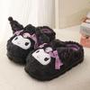 Women's Winter Clown Cotton Slippers - Non-slip, Warm, Cute for Dorm or Outdoors