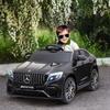 Electric Car, Mercedes Licensed, for Children 3+, 12 V, Remote, 115 x 70 x 55 cm, Black