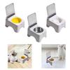 Tilted Raised Cat Bowl Smart Pet Feeder Detachable Pet Feeding Bowl for Indoor Cats Protect Pet Neck Cat Dog Food Feeder