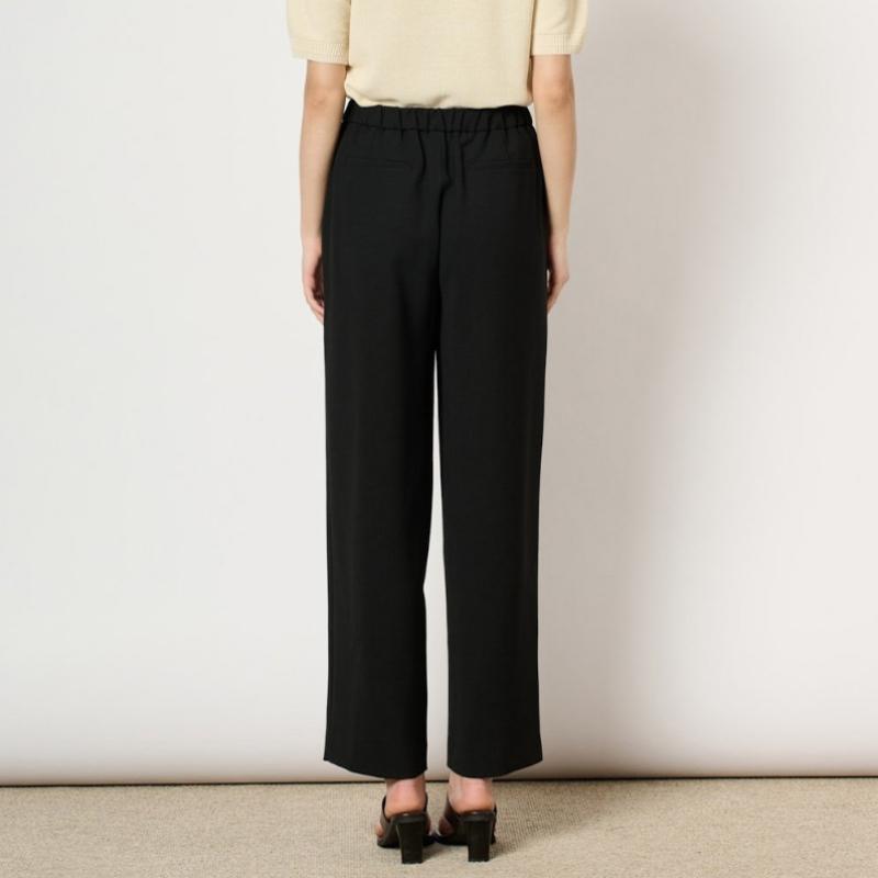 Bcbg Solid Pleated Banding Pants B4f7p301