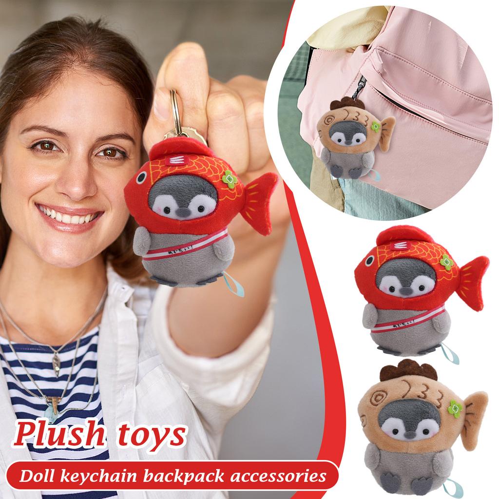 Grilled Penguin Plush Toy, Small Animal Plush Toy