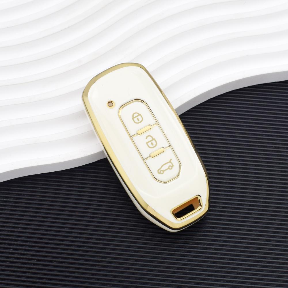 TPU Car Smart Remote Key Cover Case Bag Holder For Ford Territory EV Protector Shell Fob Accessories