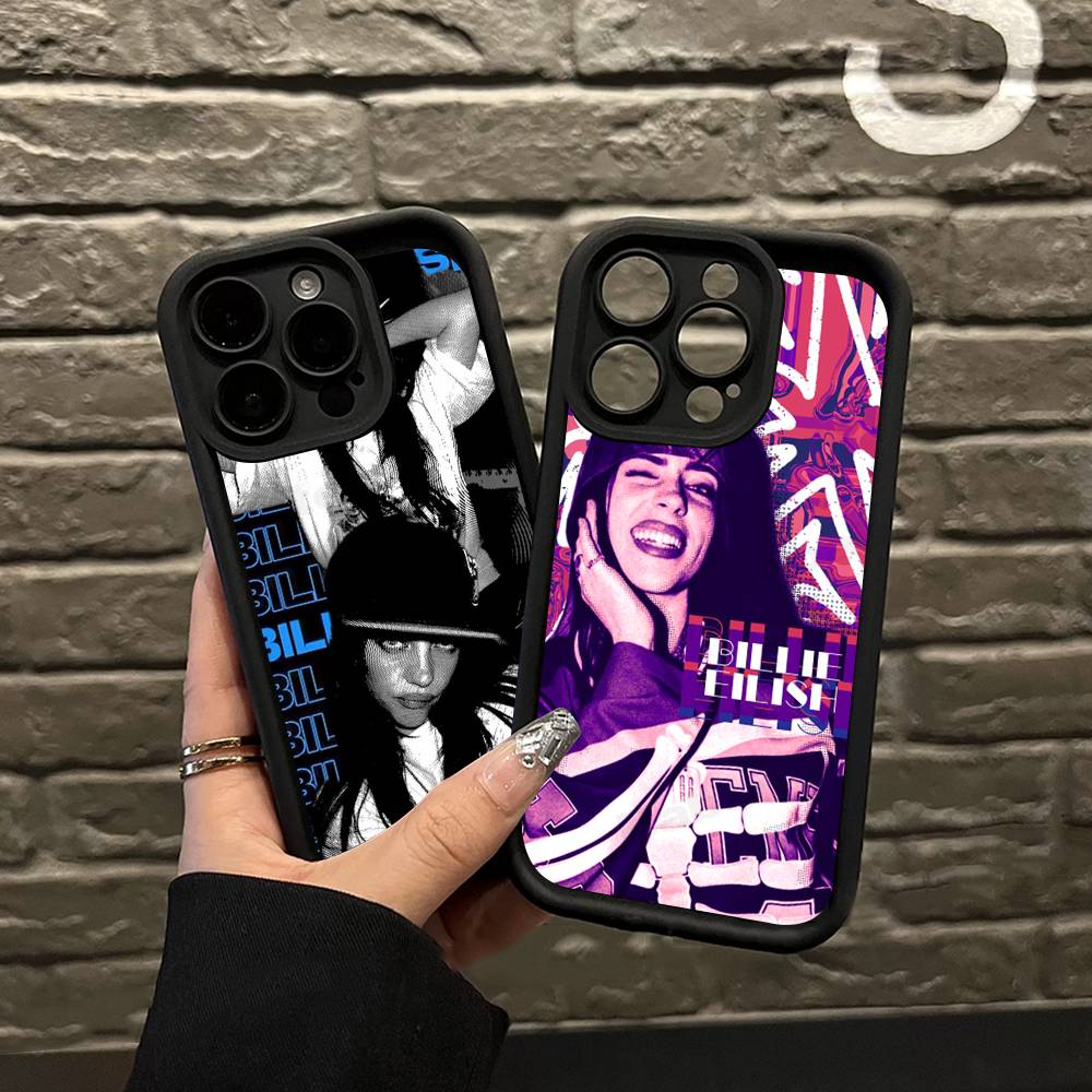 Pop Singer B-Billie Phone Case For IPhone 17 16 15 14 13 12 11 Pro Max 16E Plus INS Soft Cover