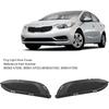 Akozon Fog Light Hole Cover, 2PCS Fog Light Grille Trim Left Right Front Bumper Fog For KIA Forte Sedan 2014 to 2016