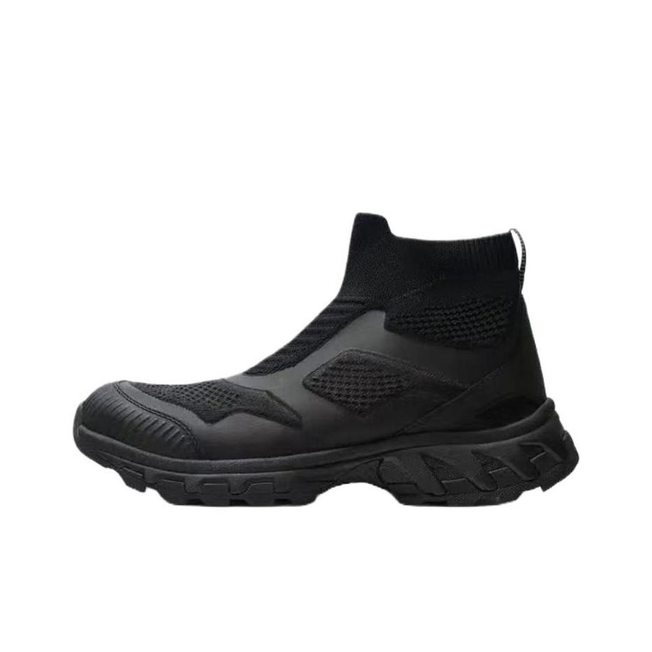 Zara Fashionable Casual Versatile Short Boots Men boots Black 2114220800