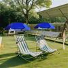 Beach Chair Sunshade With Steering Fixture Fishing Chair Backrest Chair Seaside Sunshade