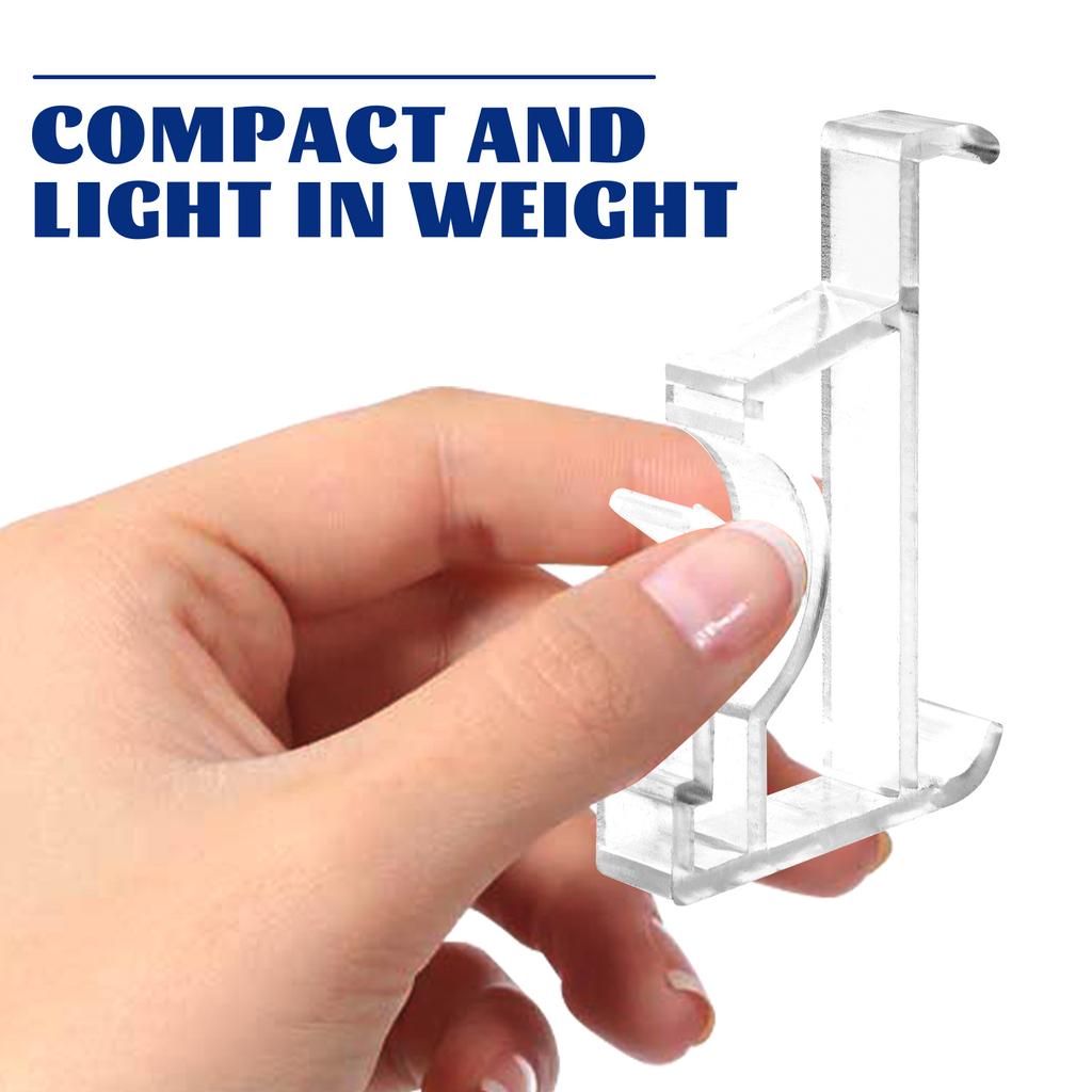 2 Sets Valance Accessories Venetian Blind Locating Clip Replaceable Clips Household Office for Curtains