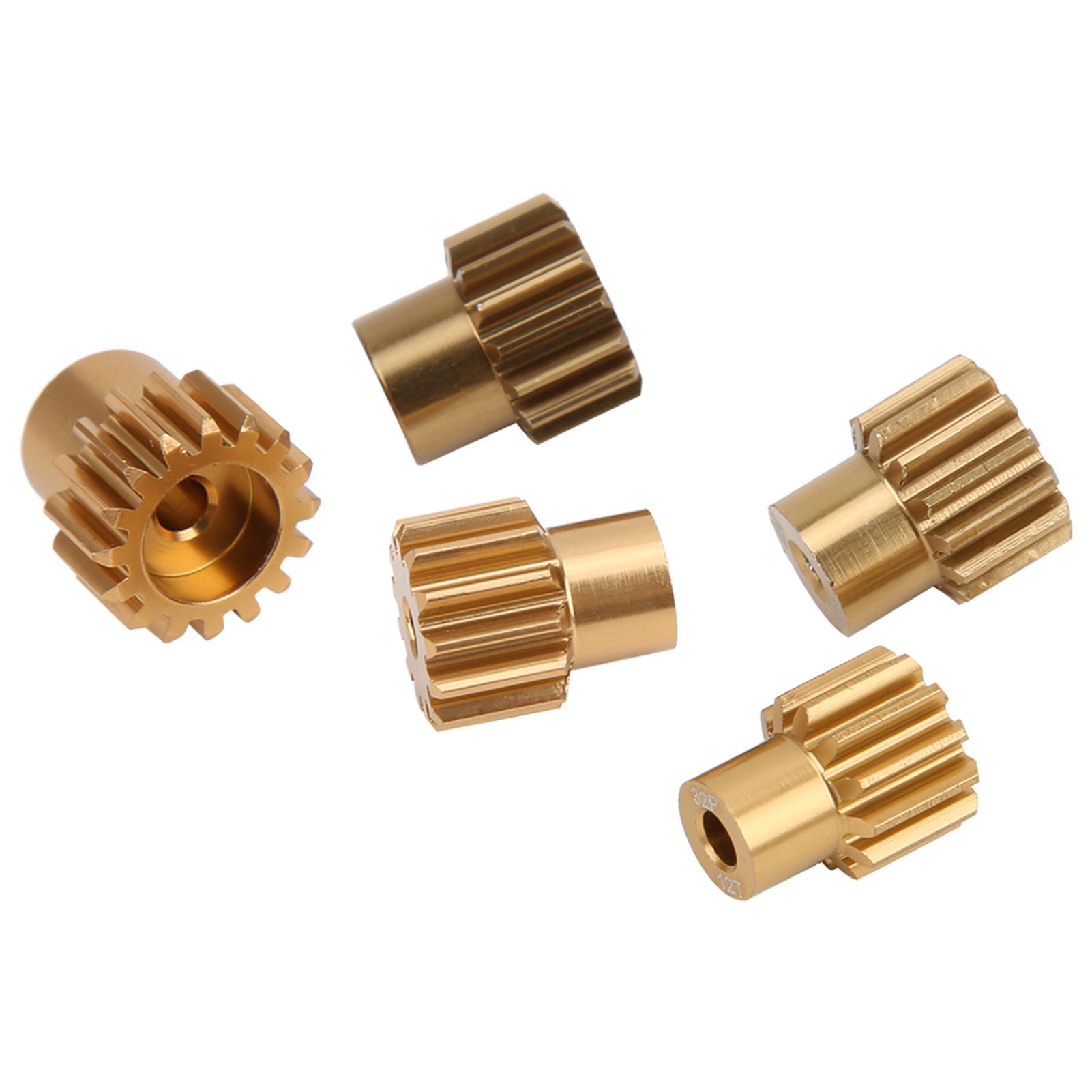 

Набір шестерень 32P з алюмінієвого сплаву 7075 Набір шестерень для двигуна для моделі радіокерованого автомобіля (12T‑16T)