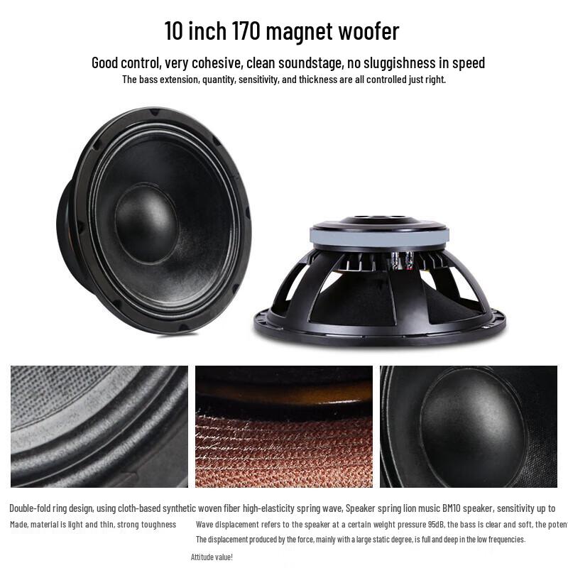 Shile BM-10 10-inch Professional Stage Speaker (CN Version)