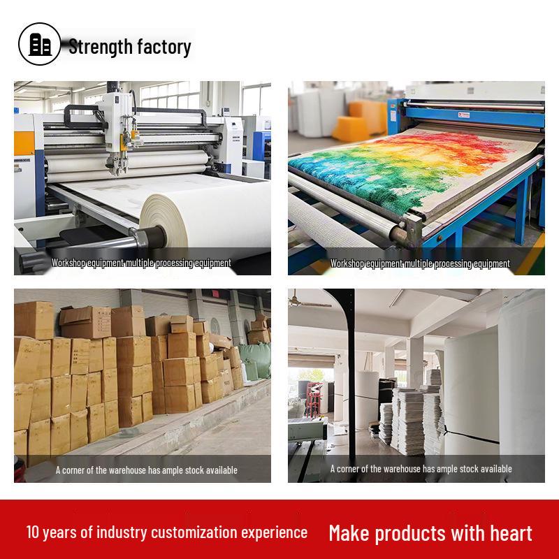 Honeymoon Double Happiness Red Cashmere-Style Bedside Carpet for Newlyweds