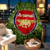 Coperta Stampata Arsenal F.C. - Morbida e Confortevole, per Camera da Letto, Viaggio, Divano, Decorazione Casa - Regalo di Compleanno Natale per Amico