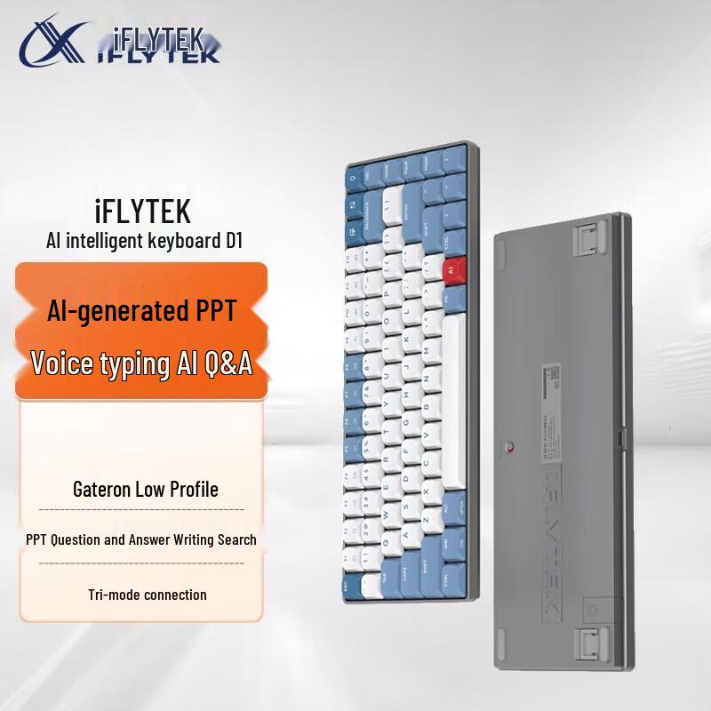 IFLYTEK AI D1 Tri-Mode Smart Mechanical Keyboard