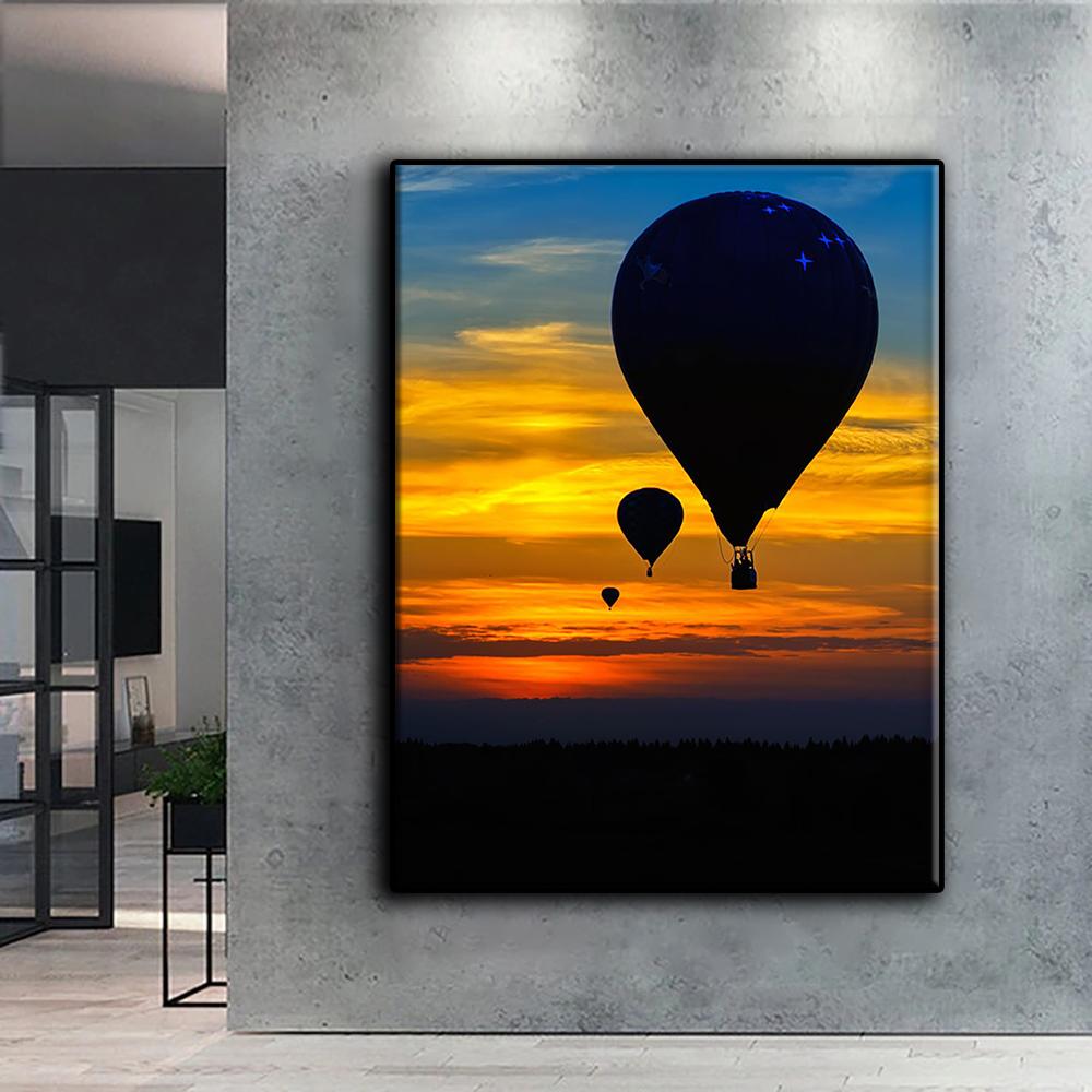 5D Diy Diamond Painting Hot Air Balloon Cross Stitch Full Diamond Embroidery Mosaic