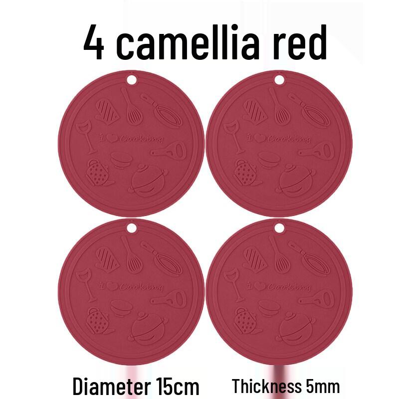 RuHan Silicone Heat Insulation Placemat Set