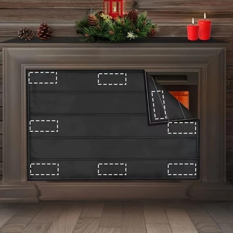 Fireplaces Insulation Blocker Vent Covers Magnetic Fireplaces Draft Stopper Indoor Chimney Insulation Screen Guard