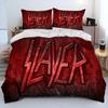 Slayer Heavy Metal Band Music Comforter Bedding Set,Duvet Cover Bed Set Quilt Cover Pillowcase,king Queen Size Bedding Set Kids