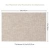 4pcs Woven Non-Slip Table Mat Non-Slip Waterproof Pads Cup Coasters for Coffee Dining Table Napkins Kitchen Home Decoration 2025