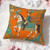 Retroluxuryhorse Cushion Cover Doublesided Printed Bedroom Bedside Pillow Sofa Cushion Cover