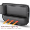 1Pc  Universal Car Seat Gaps Storage Box With Cup Holder, PU Leather Storage Box, Car Front Seat Gaps Filler, Car Interior Accessories