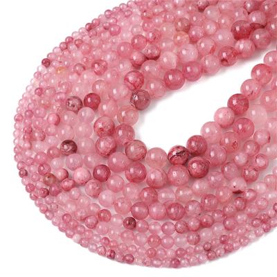 4/6/8/10mm Natural Stone Beads Persia Jade Synthetic Round Loose Spacer Beads For Necklace Bracelet DIY Jewelry Making