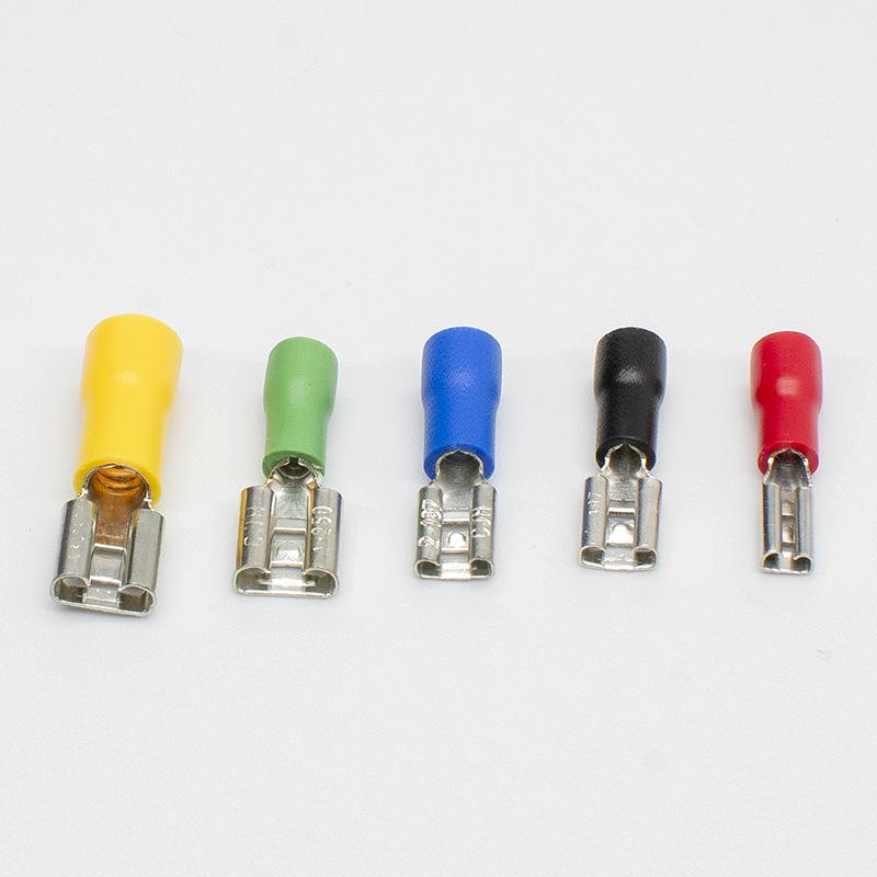 CJH FDD2 Series Female Pre-insulated Sheet Pin Terminal Block (6.3/4.8)