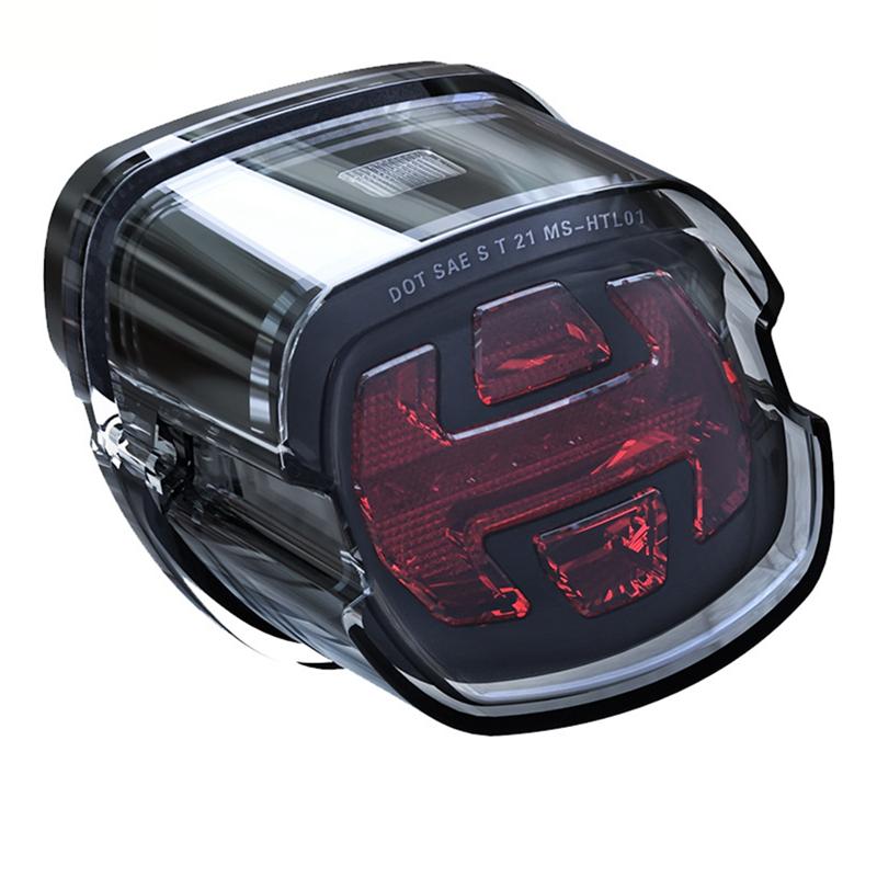 A28G-Motorcycle Conversion Rear Brake Light Accessories Parts Accessory For Glide 883 1200 Find Black