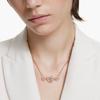 Swarovski Generation White Rose Gold Tone Crystal Necklace Women necklace 5636589