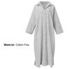 Shirt Dress Striped Single Breasted Summer Loose-fitting Long Dress for Banquet
