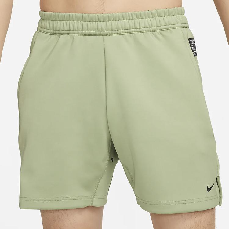 Nike Dri-Fit Adv A.P.S. Solid Logo Drawstring Quick-Dry Shorts Men Bottoms Oil-Green DX0367-386