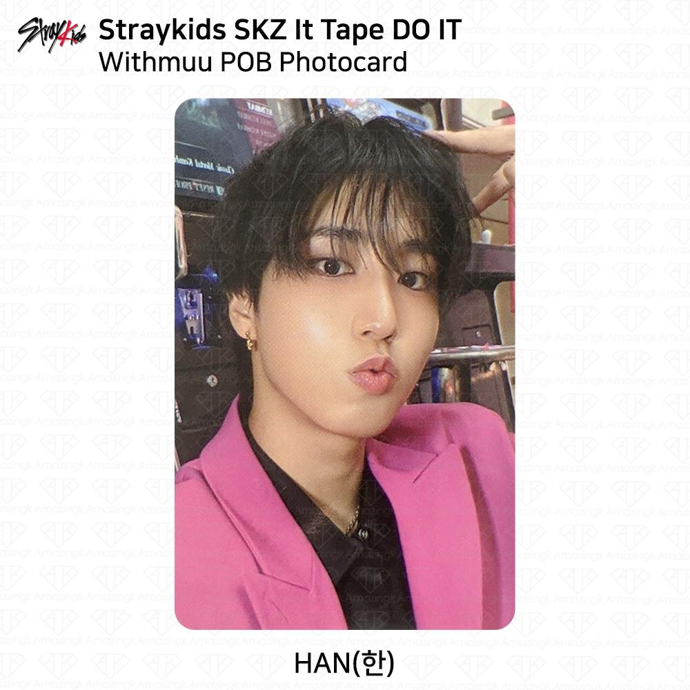 Stray Kids SKZ It Tape DO IT Withmuu POB Photocard Bangchan Leeknow Hyunjin KPOP