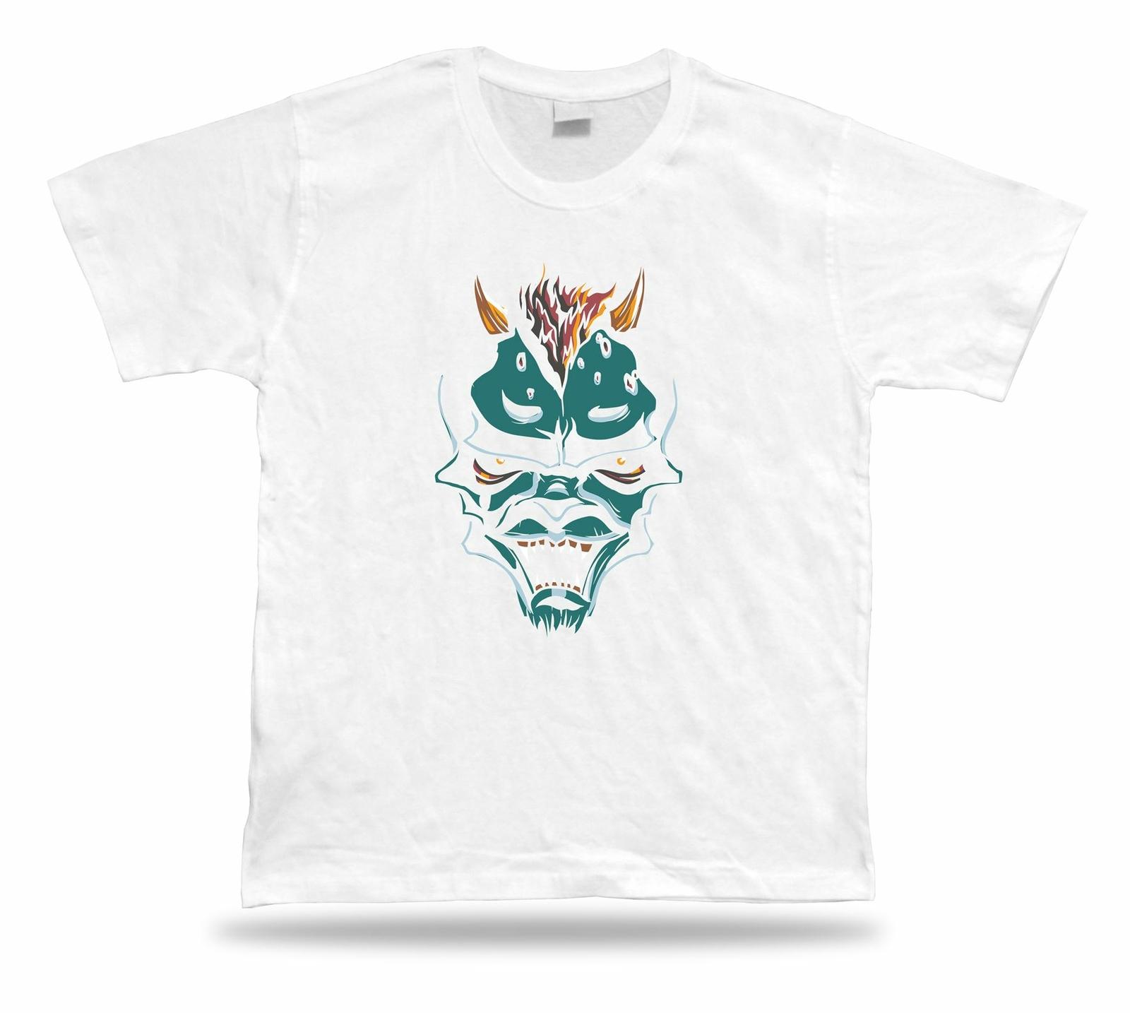 Monster Demon Evil Creature stylish cool modern t shirt tee unique design idea S разноцветный
