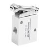 PT 14 Thread Roller Type Mechanical Pneumatic Valve 2 Position 3 Way