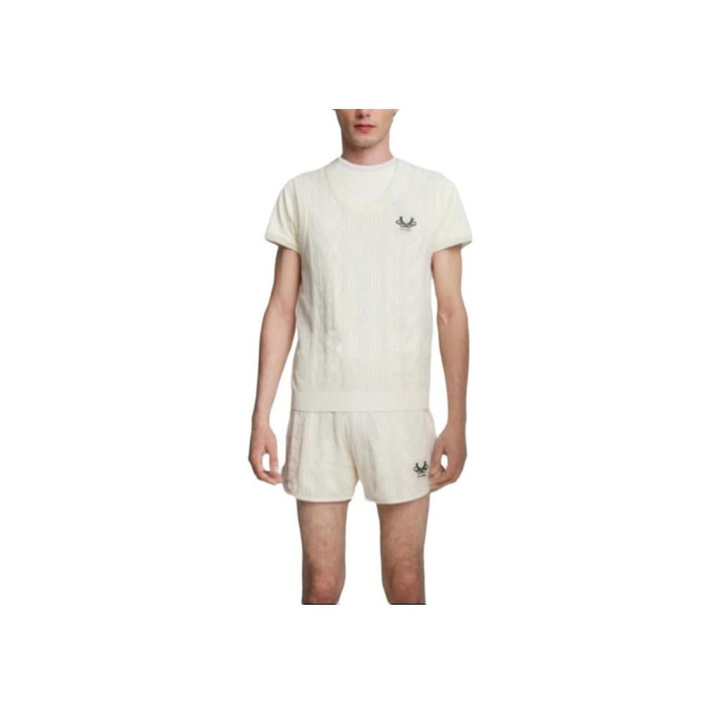 Puma X Palomo SS24 Logo Print Knit Vest Unisex Tops Warm-White 625559-65