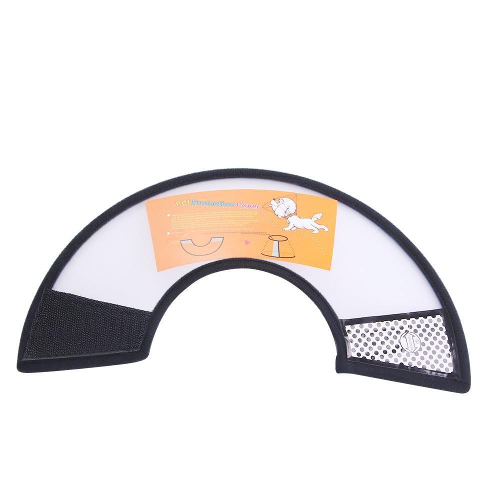 9 Sizes Cats Dogs Health Anti-bite Protection Cover Neck Cone Recovery Pets Protective Collar Elizabethan Collar