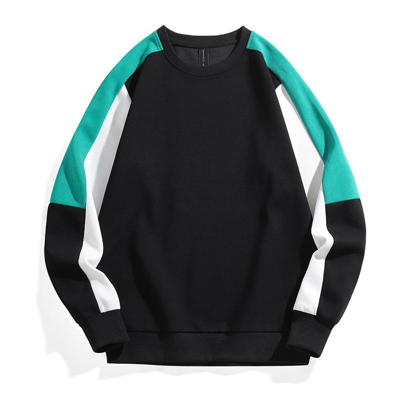 Herregenser Høst Herre Amerikansk rundhalsfarge Matchende Fritid Sportsgenser for menn