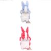 Fashion Plush Rabbit Bunny Hand Puppet Soft Stuffed Animal Finger Puppet Cartoon Storytelling