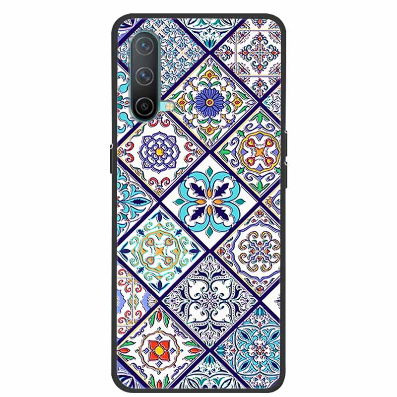 3D Phone Case For OnePlus Nord CE5 CE CE2 CE3 CE4 Relief Emboss Flower Cover for OnePlus Nord CE 2 3 4 5 Silicone Soft Protector