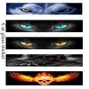 Car Front Windshield 3D Transparent Stickers Front and Rear Gear Decorative Sunshade Decals Stickers Car Decorative Stickers