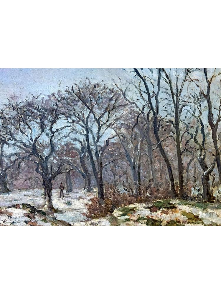 Известный художник Камиль Писсарро Природный Пейзаж Плакат Холст Картина Импрессионизм Настенное Искусство Для Гостиной Украшения Дома 20x30cm（7.8x11.8inch）