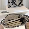 Literary Chinese Style Jacquard Canvas Bag for Women New Trendy Large Capacity Crossbody Armpit Bag High-end Single-shoulder Tote Bag