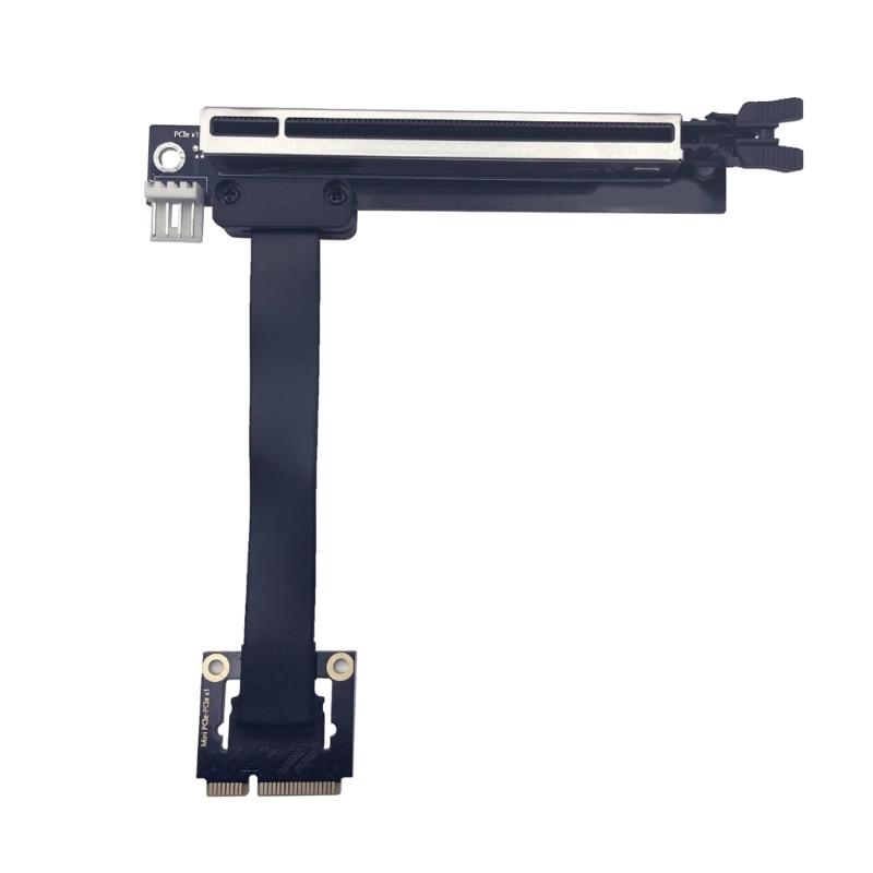 Graphics Card Extension Cord Mini PCIe To PCIE3.0 Right Angle Adapter Cable Card For Computer Assembly Accessories
