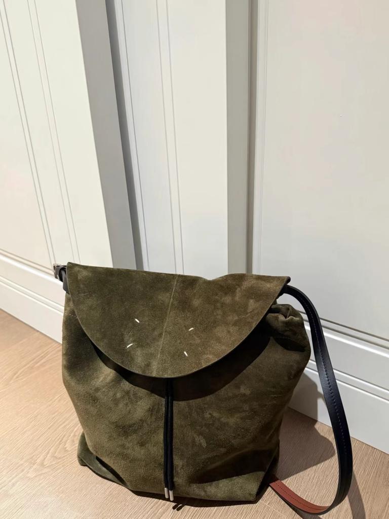 The first layer of cowhide crossbody bag retro large capacity tote bag women's fashion commuter shoulder bag genuine leather