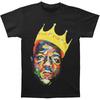 Notorious B.I.G. Crown Slim Fit T-shirt XX-Large Black Unisex T-Shirt