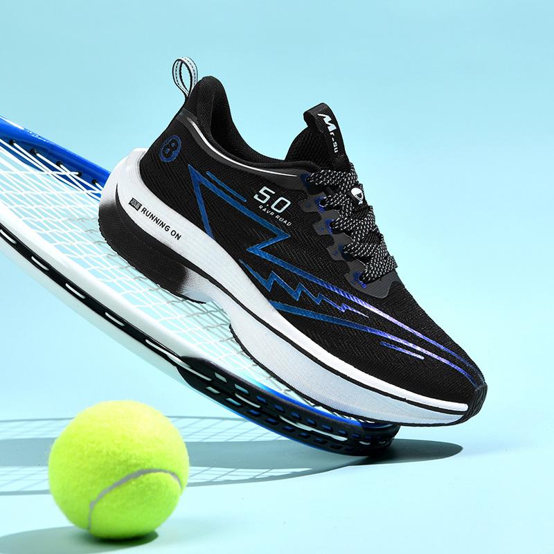 Casual Sneakers Men Comfortable Shock Absorbing Sports Tennis Training Shoes Outdoor Activities Marathon Racing Running Shoes