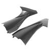 2pcs Carbon Fiber Style Motorcycle Side Air Duct Cover Fairing Insert Part Fit for Yamaha YZF R6 2006‑2007